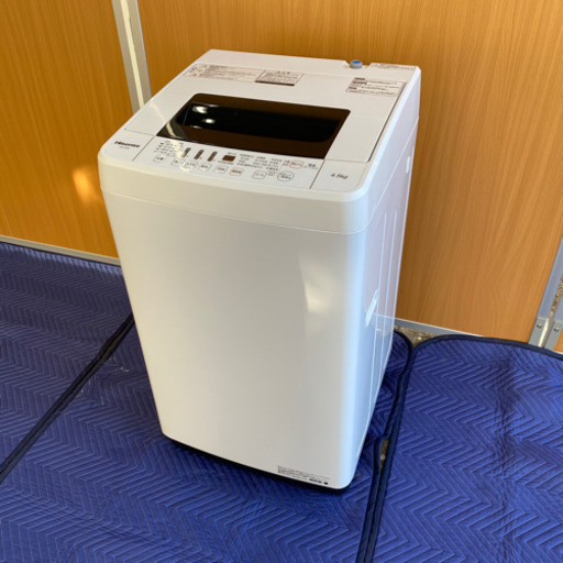 ハイセンス　全自動電気洗濯機　HW-T45C 2019年製　4.5kg