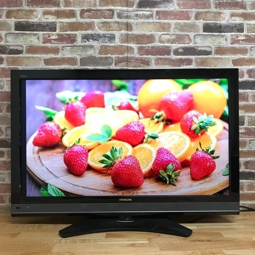 即日受渡❣️名機IVDR搭載。日立LED42型TV HDD内蔵W録