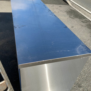 ☆中古品 厨房用品 収納作業台 1800x600x800mm☆