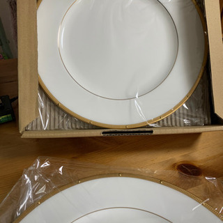 未使用】ノリタケ ロシェルゴールド 27cmプレート 5枚