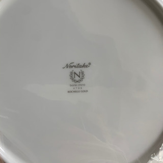 未使用】ノリタケ ロシェルゴールド 27cmプレート 5枚