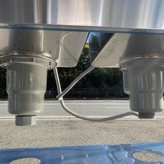 ☆中古品 マルゼン 2槽シンク 900x600x800☆