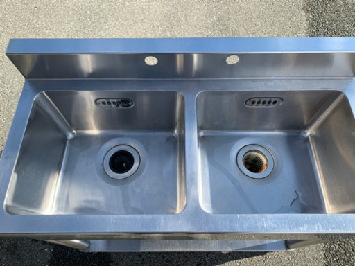 ☆品 マルゼン 2槽シンク 900x450x800mm☆ 【公式通販】