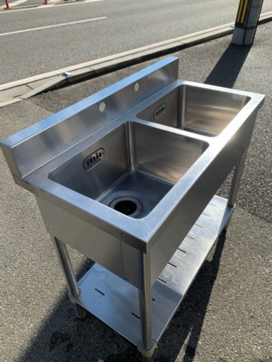 ☆品 マルゼン 2槽シンク 900x450x800mm☆ 【公式通販】