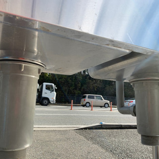 ☆中古品　マルゼン　2槽シンク　900x450x800mm☆