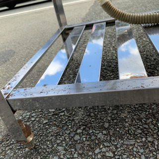 ☆中古品 2槽シンクサイズ:1000x550x800mm☆
