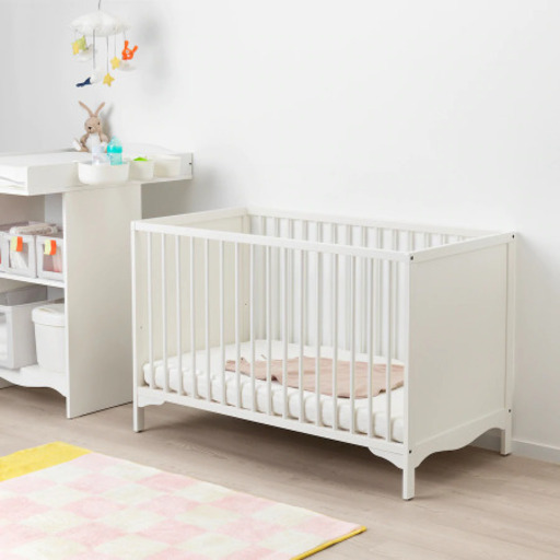 Ikea ベビーベッド Solgul ソルグル ホワイト Otk 綾瀬のベビー用品 ベビーベッド 家具 の中古あげます 譲ります ジモティーで不用品 の処分