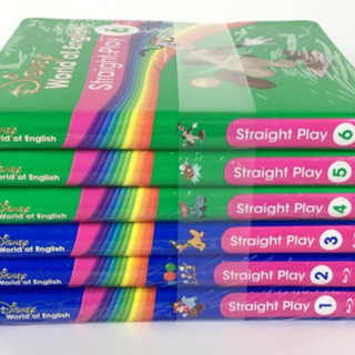 最新版　ストレートプレイ　ブルーレイ ディズニー英語システムDWE リニューアル