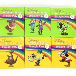 最新版　ストレートプレイ　ブルーレイ ディズニー英語システムDWE リニューアル