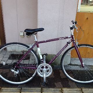 Topone トップワン Classical 700c クロスバイク 14段変速 ボルドー 自転車工房としくら 鴫野のクロスバイクの中古あげます 譲ります ジモティーで不用品の処分