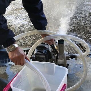 KOSHIN 工進　SEV-25L　ハイデルスポンプ　吸水ポンプ エンジンポンプ(D3785snwY)