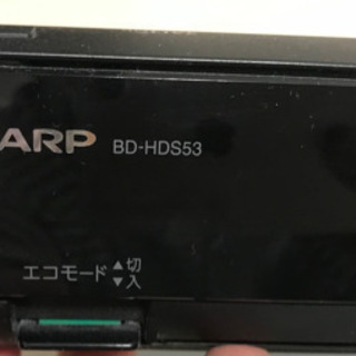 BD-HDS53 シャープ製 320G ブルーレイディスク