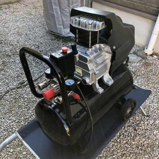 美品 エアーコンプレッサー オイル式 25l Omi Go 三郷中央のメンテナンス用品の中古あげます 譲ります ジモティーで不用品の処分