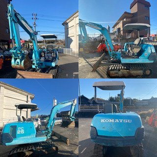 KOMATSU PC25-1 ユンボ