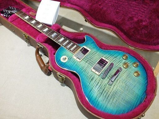 【苫小牧バナナ】美品 Gibson Les Paul Standard Plus 120th OW 2014年製 コイルタップ 希少カラー 純正ハードケース付き ギブソン レスポール♪