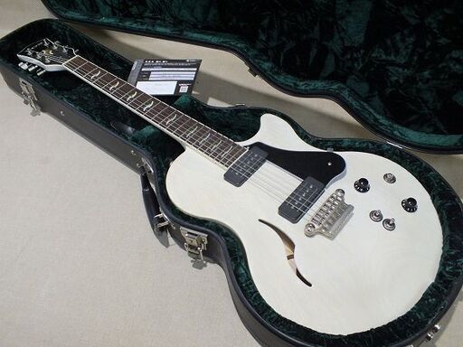 【苫小牧バナナ】美品 VOX Virage Ⅱ Blonde セミホロウ セットネック レスポールタイプ 軽量/高機能 純正ハードケース付き♪