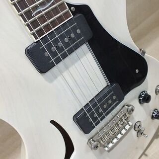 【苫小牧バナナ】美品 VOX Virage Ⅱ Blonde セミホロウ セットネック レスポールタイプ 軽量/高機能 純正ハードケース付き♪