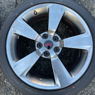 スバル　WRX STI純正　タイヤ4本セット