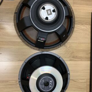 迫力の38cmダブルウーハー(左右セット）