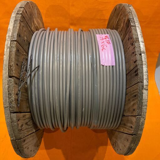 ★中古★ 伸興電線 VCTFケーブル 1.25sq × 6C 推定260m 残55kg (138)