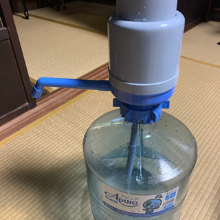 RO水アピュア専用ボトルとポンプのセット