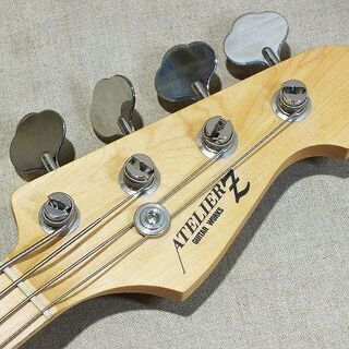 【苫小牧バナナ】ATELIERZ/アトリエZ エレキベース JZ-189/S TP-WH ギグバッグ付き 中古 音出し確認済み♪ 苫小牧バナナ】ATELIERZ/アトリエZ エレキベース JZ-189/S TP-WH