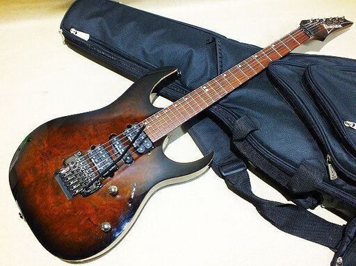 【苫小牧バナナ】Ibanez/アイバニーズ エレキギター RG Premium ウォルナットバースト RG970WBWZ E0186F 状態良好♪