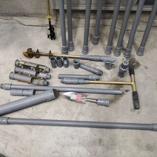 井戸掘り器一式 中古 年末年始も対応します。