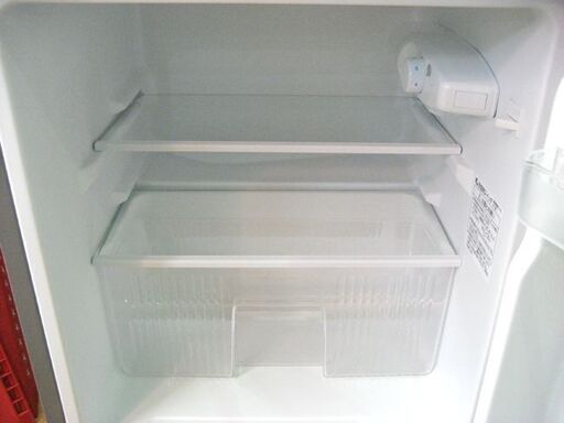 2019年製 90L 2ドア冷蔵庫 シルバー YRZ-C09G1 YAMADA 100Lクラス 高年