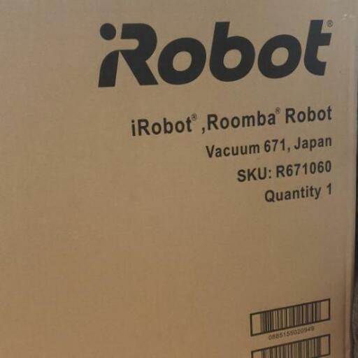 最安値！！ iRobotルンバ671未使用品！