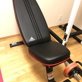 IROTEC 筋トレマシーン　adidasベンチ