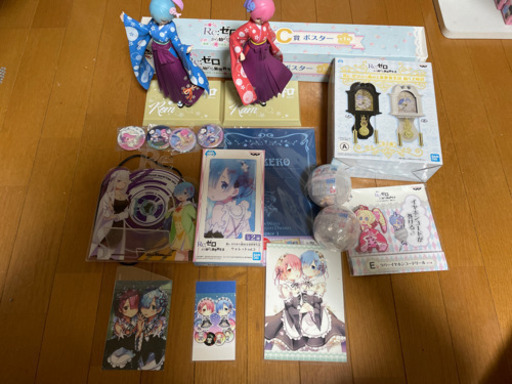 Re ゼロから始める異世界生活グッズフィギュア等交換可 Chiruka 白石のおもちゃの中古あげます 譲ります ジモティーで不用品の処分