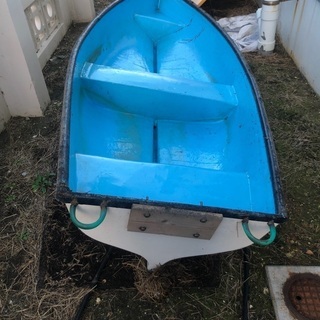 ミニボート、オール2本