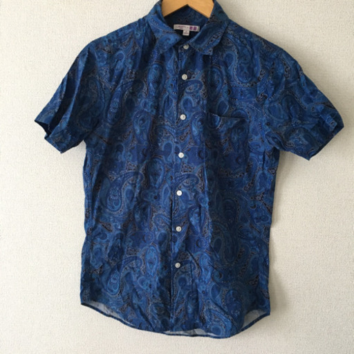 ユニクロリバティコラボシャツメンズs やか てだこ浦西のシャツ メンズ の中古 古着あげます 譲ります ジモティーで不用品の処分