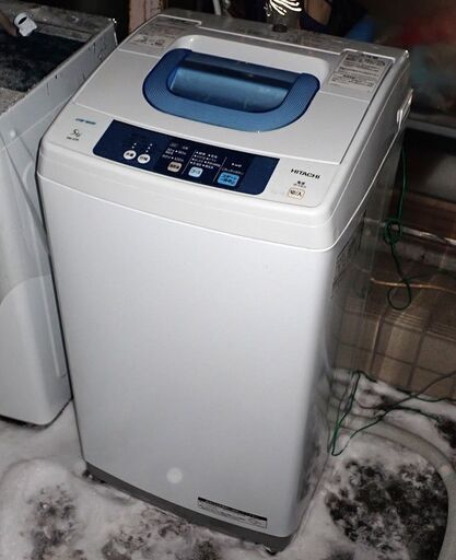日立 5kg 洗濯機 NW-5TR 2015年製 中古