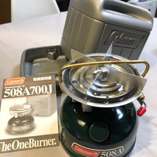 お値下げ　コールマン　ワンバーナー　未使用　508a