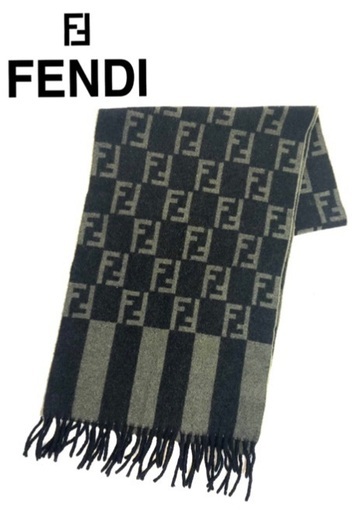 早い者勝ち！FENDI ズッカ柄マフラー✨ | myglobaltax.com