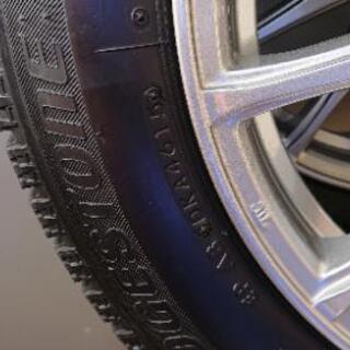 スタッドレスタイヤ&アルミホイール4穴アクア、ラクティス等