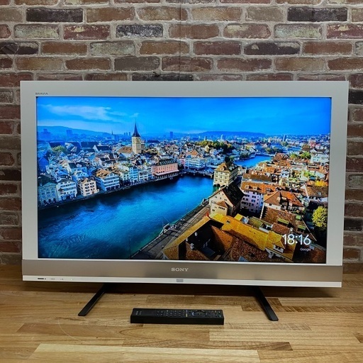 即日受渡❣️スタイリッシュ ホワイトパネルSONY LED40型TV