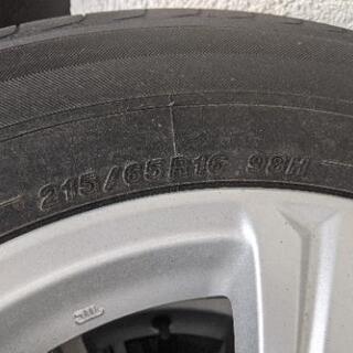 30系ベルファイア純正アルミ16インチ・タイヤ付き4本セット