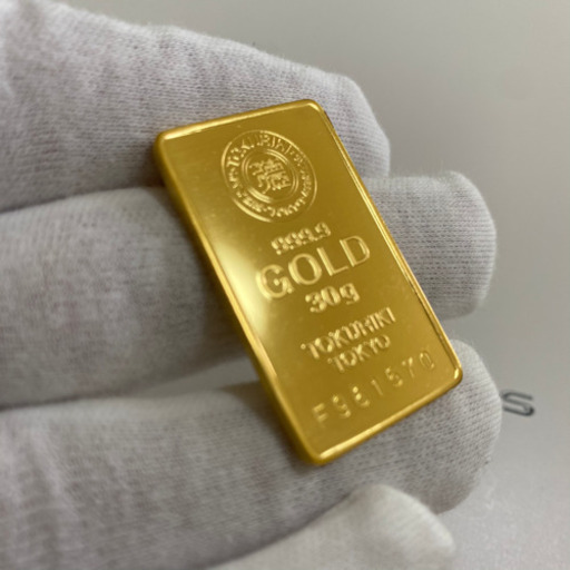 純金 24Ｋ ゴールド インゴット 30g