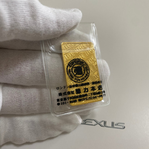 純金 24K ゴールド インゴット 30g