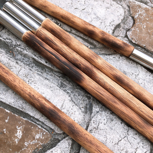 年始セール ハンドメイド キャンプ用品 タープ ポール 木製 組み立て Okosama 西谷のその他の中古あげます 譲ります ジモティーで不用品の処分