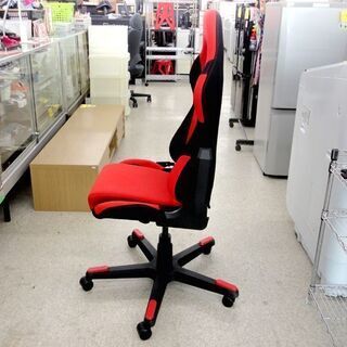 ゲーミングチェア DXRACER 赤×黒 リクライニング キャスター ☆ PayPay(ペイペイ)決済可能 ☆ 札幌市 北区 屯田
