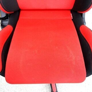 ゲーミングチェア DXRACER 赤×黒 リクライニング キャスター ☆ PayPay(ペイペイ)決済可能 ☆ 札幌市 北区 屯田