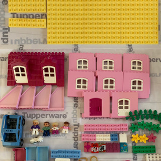 レゴ デュプロ ピンクのドールハウス ピンク ドールハウス レア 廃盤 4966