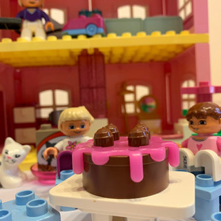 レゴ　デュプロ ピンクのドールハウス ピンク ドールハウス レア 廃盤 4966 レゴ デュプロ ピンクのドールハウス ピンク ドールハウス レア 廃盤 4966