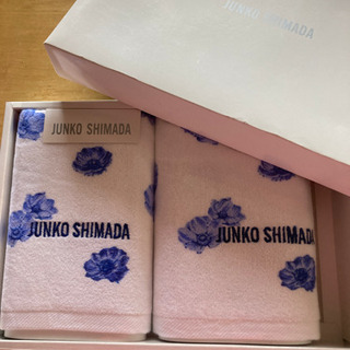 JUNKO SHIMADA ウォッシュタオル2枚セット