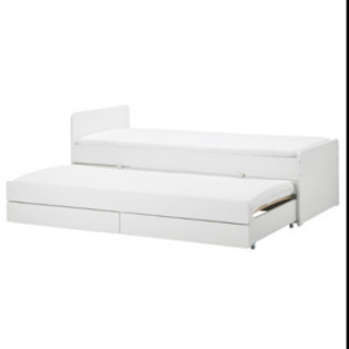 終了しました。:二段ベッド BED イケアの引き出し付きベッド getsmart.pk