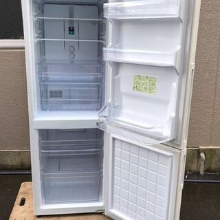 ㉝【6ヶ月保証付】18年製 シャープ 271L 2ドア冷蔵庫 SJ-PD27D